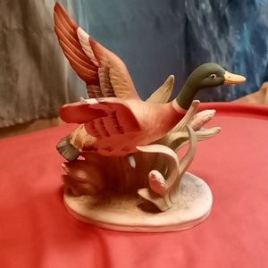 Hand-painted Lefton duck